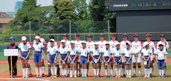 ソフトボール女子日本リーグ観戦