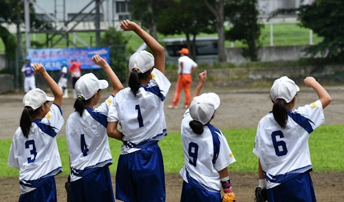７月２０日　夏季大会　関東小学生女子ソフトボール親善大会